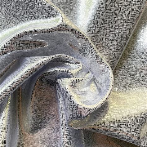 silver metallic spandex fabric see through|Metallic Silver Spandex Fabric .